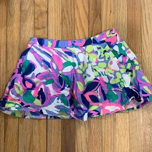 EUC Lilly Pulitzer Girls Skort with Pockets